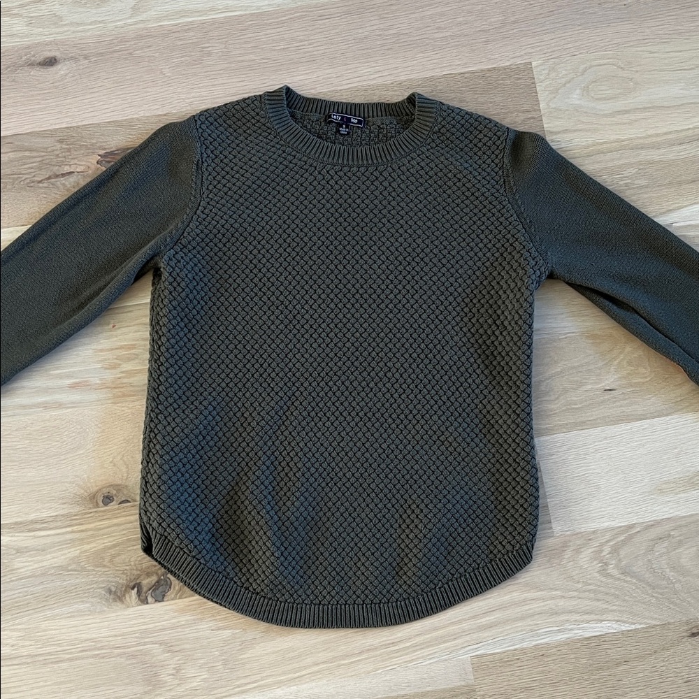 StitchFix Lety & Me Josey Elbow Patch Sweater